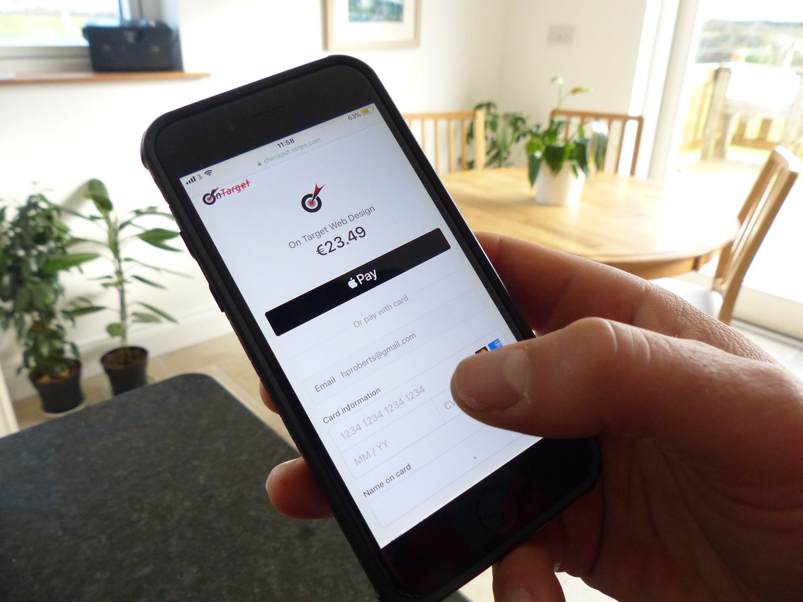how to change my phone number on instapay online